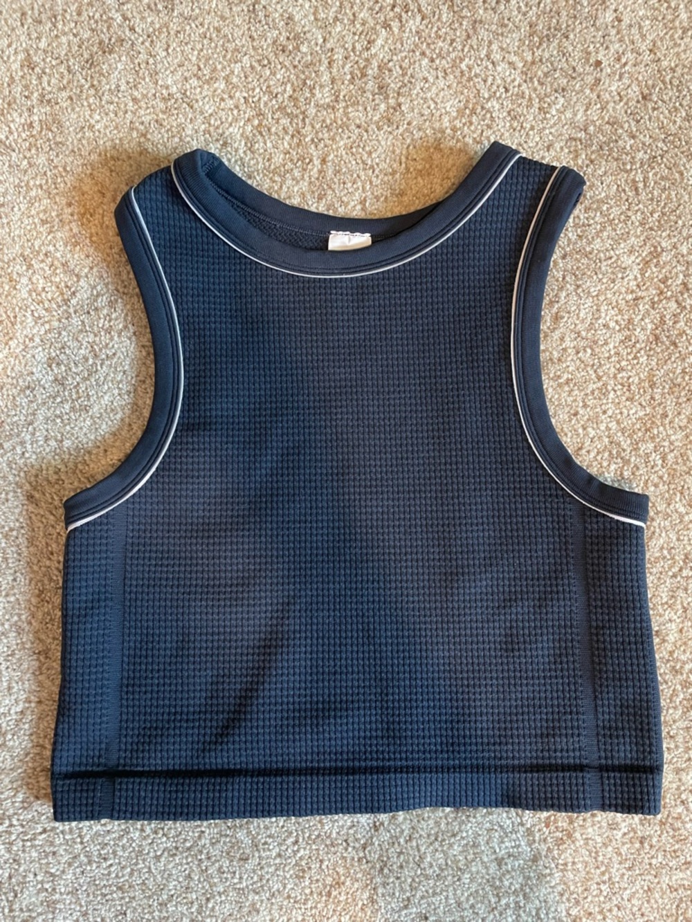 All In Motion - Navy Tank Top - Size: Large